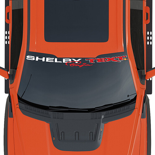 Windscreen Banner Ford F-150 Raptor Shelby Raptor Baja Edition graphics decal sticker
