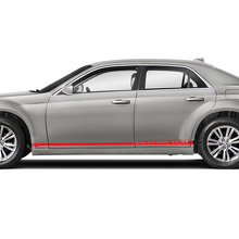 2X Chrysler 300 Side Doors Rocker Panel Graphics Car Vinyl Decal Sticker
 3