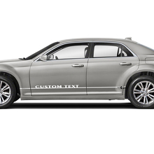 Logo Rocker Panel Graphics Car Vinyl Decals Stickers for Chrysler 300 2