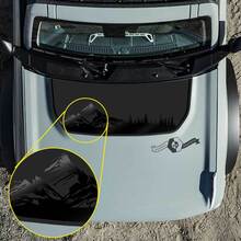 Badlands Hood Mountains Trees Decal Sticker for Ford Bronco 2
 2