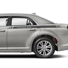 Chrysler 300 Rear Bed Fender Vinyl Decals Stickers
 2
