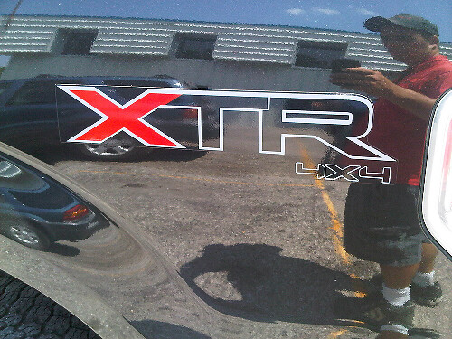XTR 4x4 Off road TRUCK Vinyl Decal Stickers for Ford F150
