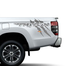 Side Bed Claws Scratch Raptor Style Vinyl Decal Stickers Kit for Mitsubishi Triton
 2