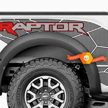 V8 Ford F-150 Raptor Side Doors Splash Graphics side decal Stickers
 2