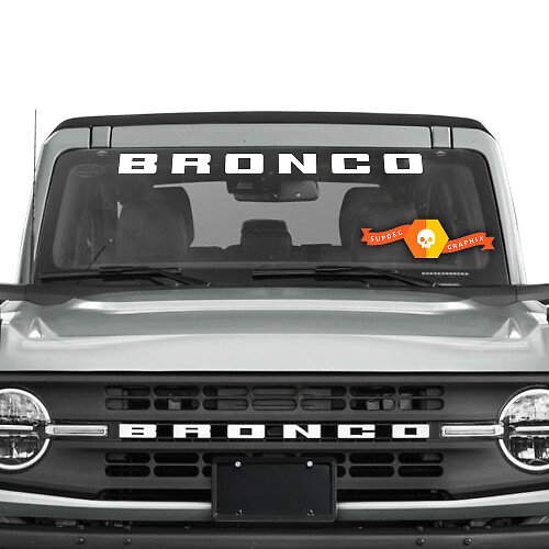 Windshield Logo Bronco Decal Sticker for Ford Bronco
