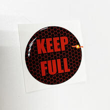 Keep Full Honeycomb Lime Red Door Insert emblem domed Sticker Decal for Challenger Dodge
 2
