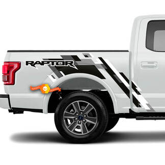 F-150 RAPTOR Camouflage Side Bed Doors and Tailgate Decal Sticker Vinyl Graphics
 1