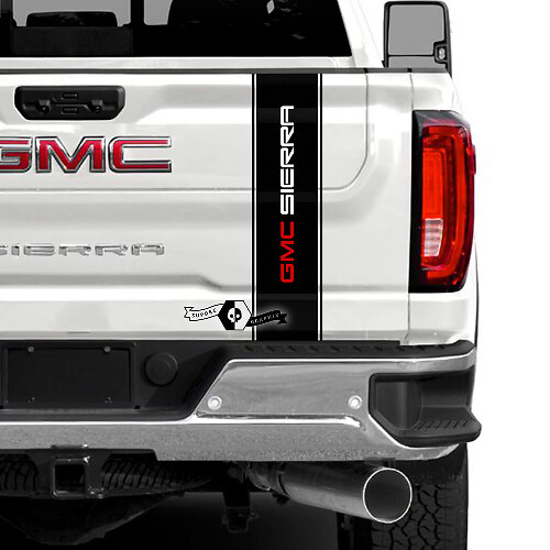 Tailgate Stripe Vinyl Decal for GMC Sierra 2500HD 2022-2023