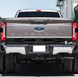 Tailgate Ford Super Duty 2023 Line Vinyl Decals Stickers Graphics
