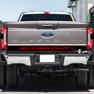 Tailgate Ford Super Duty 2023 Logo Vinyl Decals Stickers Graphics 2 Colors
