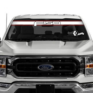Ford F-150 Logo Window Windshield Trim Graphics Decals Stickers 2 Colors

