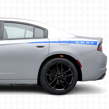 6.4L H/O Stripes Side Vinyl Decal Sticker for Dodge Charger 2015-2026_2