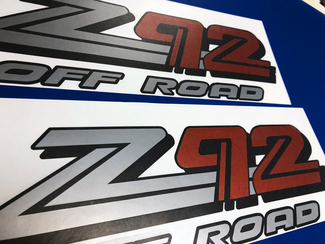 2 GMC Z92 OFF ROAD SEIRRA YUKON CANYON Decal Sticker 1