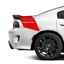 Tailband Custom Rear Trunk Stripe Vinyl Decals for Dodge Charger_2
