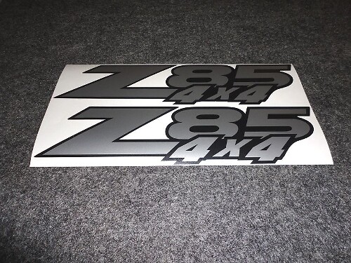 Z85 4x4 Vinyl Decal Sticker Set for GMC Trucks