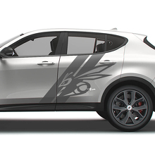 Dual Stripes & Hornet Side Vinyl Decal Kit for Dodge Hornet_3