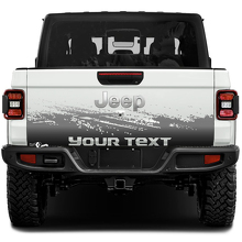 Jeep Gladiator Wrap Mud Stickers Decals Vinyl Graphics Tailgate Bed  Vintage Classic Colors Vinyl Stickers Decals Gradient 3 Colors
 3