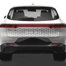  Custom Text Honeycomb Style Tailgate Trim Vinyl Decal for Dodge Hornet_2