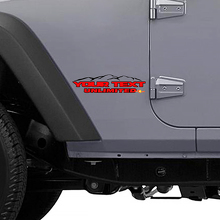 Mountains Style Side Vinyl Decal for Jeep Wrangler Unlimited_3