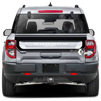 Ford Bronco Tailgate Bed Wrap Trim Decals Stickers
