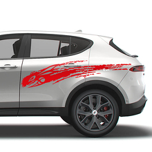 Hornet Logo Mud Splash Side Vinyl Decal Kit for Dodge Hornet_2
