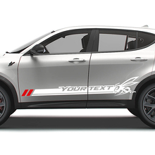 Hornet Style Door Side Stripe Logo Vinyl Decal Kit for Dodge Hornet_3