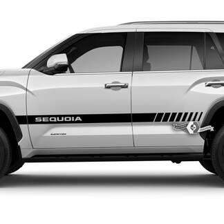 Toyota Sequoia Hood Off Road Mud Wrap Vinyl Stickers Decal fit Toyota Sequoia
