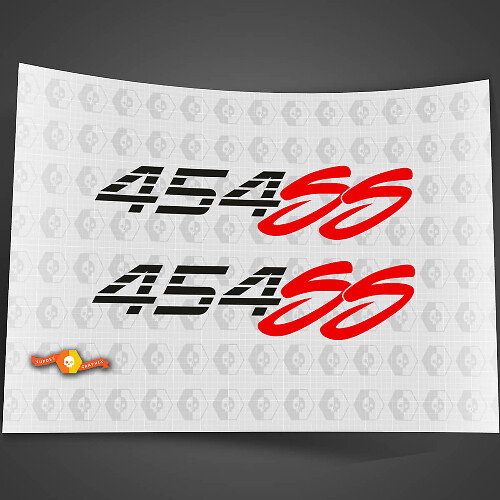 454 SS Bedside Vinyl Decal Set For Chevy Truck 1990-1993