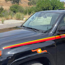 40th-Anniversary Side Body Stripes Vintage Sunset Old School style for Toyota 4Runner 3