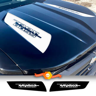 Pair Chevy Colorado Trail Boss Hood Spear Decal Stickers
