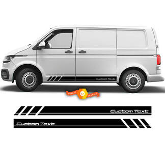 VW Volkswagen Transporter Van Custom Text Transporter Multivan California T4 T5 T6 Vinyl Decal Sticker
