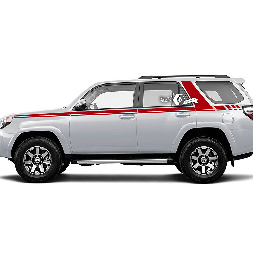 Decorative Stripes Side Vinyl Sticker Decal For Toyota 4Runner TRD Gen 5