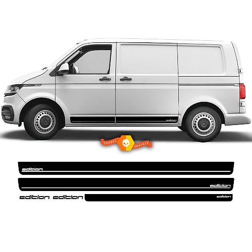Edition Side Stripe Vinyl Decal Kit for Volkswagen Transporter T5 T6 T7