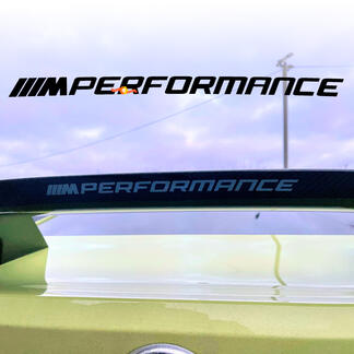 M Performance BMW G80 G82 Rear Spoiler Decal Sticker
