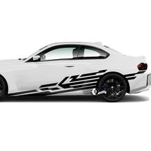 Pair BMW M2 M240 G42 F22 F87 M Performance Wrap Splash Side Fender Doors Lines Bed Vinyl Decal Sticker
 2