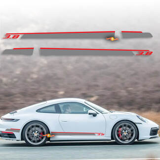 Porsche 911 - 991 RS 4.0 Side Stripes Kit Decal Sticker
