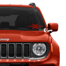 Windshield Window Jeep Renegade Graphic Vinyl Decal Sticker
 2