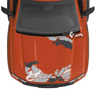Ford Ranger Rear Hood Truck Camouflage Camo Graphics Decals Style 4 - 3 Colors
