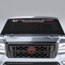 Windshield Decal for Nissan Frontier Pro-4X Vinyl Sticker
 2