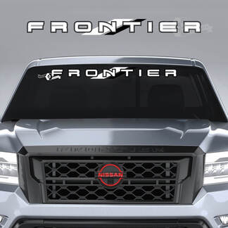 Windshield Decal for Nissan Frontier Pro-4X Vinyl Sticker 2 colors
 1