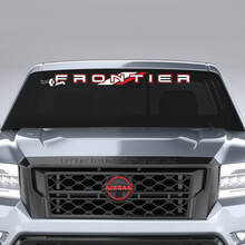 Windshield Decal for Nissan Frontier Pro-4X Vinyl Sticker 2 colors
 2