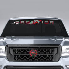 Windshield Decal for Nissan Frontier Pro-4X Vinyl Sticker 2 colors
 3