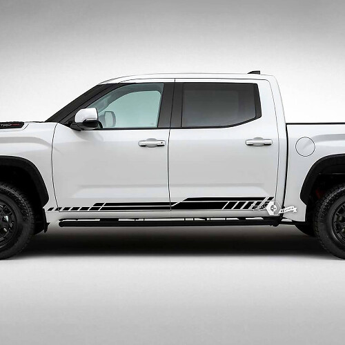 Toyota Tundra Rocker Panel Doors Side Lines Stripes Vinyl Stickers Decal
