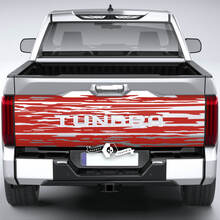 Toyota Tundra Bed Pickup Truck Tailgate Destroyed Grange Stripes Vinyl Stickers Decal
 2