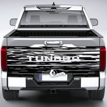Toyota Tundra Bed Pickup Truck Tailgate Destroyed Grange Stripes Vinyl Stickers Decal
 3