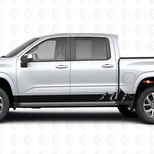 Alpine Ridge Door & Rocker Panel Vinyl Stripes for Chevrolet Silverado 1500 Next Generation 2027_1
