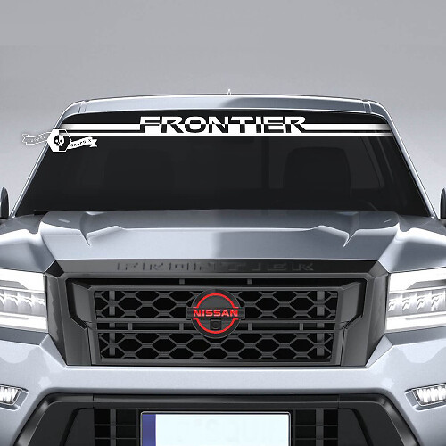 Windshield Nissan Logo Frontier Vinyl Stickers Decals Graphics
