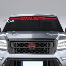 Windshield Nissan Logo Frontier Vinyl Stickers Decals Graphics
 3