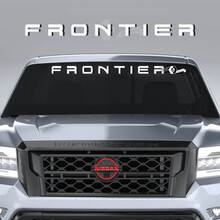 Windshield Nissan Logo Frontier Vinyl Stickers Decals Graphics 2 Colors
 3