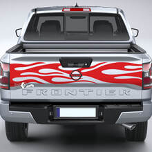 Nissan Frontier Tailgate Flame Vinyl Stickers Decals Graphics
 3